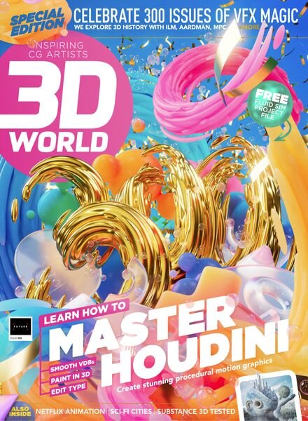 3D World UK – July 2023 Cover