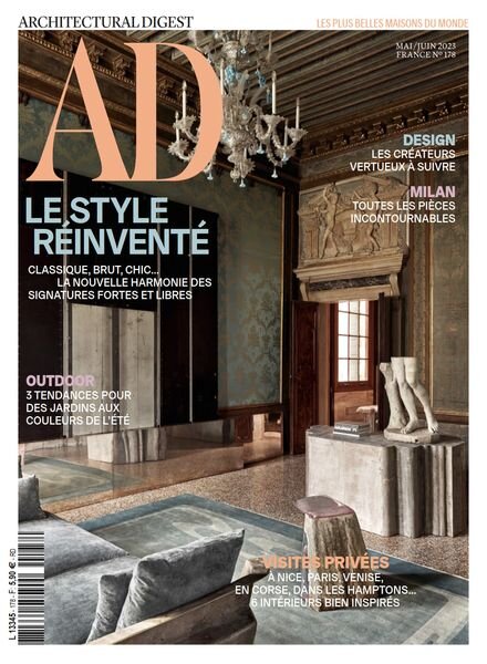 AD Architectural Digest France – mai-juin 2023 Cover
