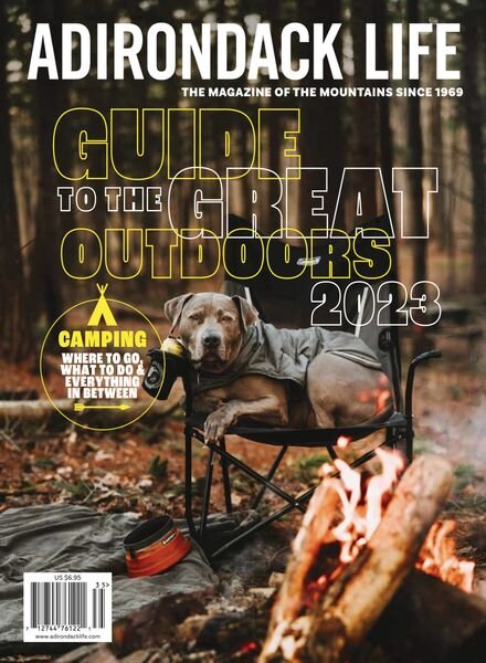 Adirondack Life – Guide to the Great Outdoors 2023 Cover
