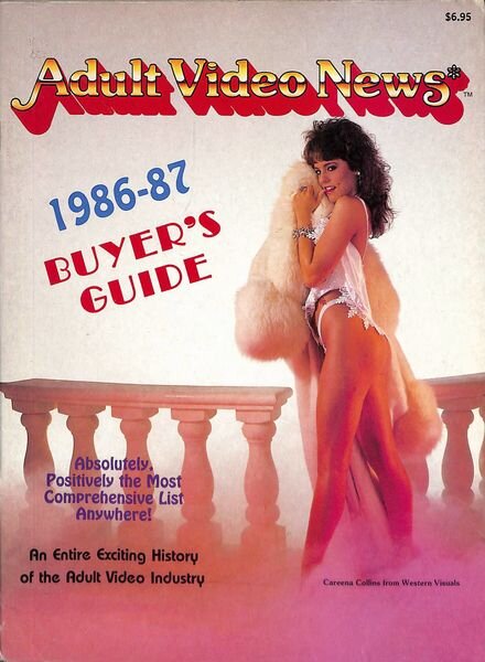 Adult Video News – Buyer’s Guide 1986-87 Cover