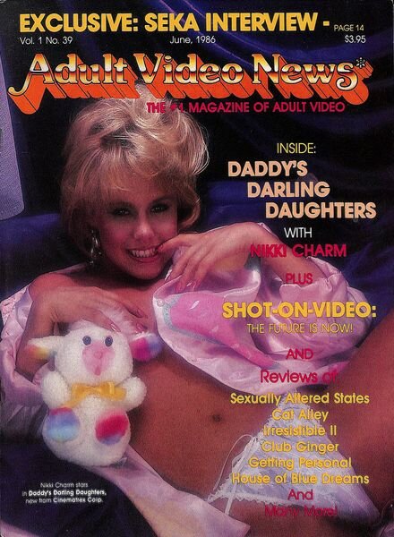 Adult Video News – June 1986 Cover