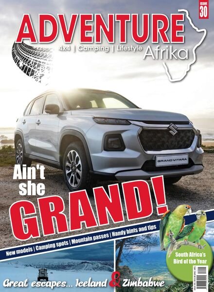 Adventure Afrika – April 2023 Cover