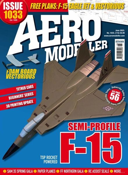 AeroModeller – Issue 1033 – June 2023 Cover