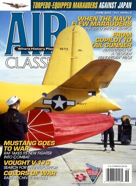 Air Classics – Where History Flies! – May 2022 Cover