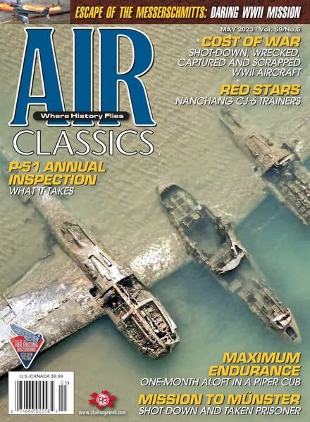 Air Classics – Where History Flies! – May 2023 Cover