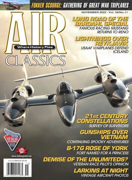 Air Classics – Where History Flies! – October 2022 Cover
