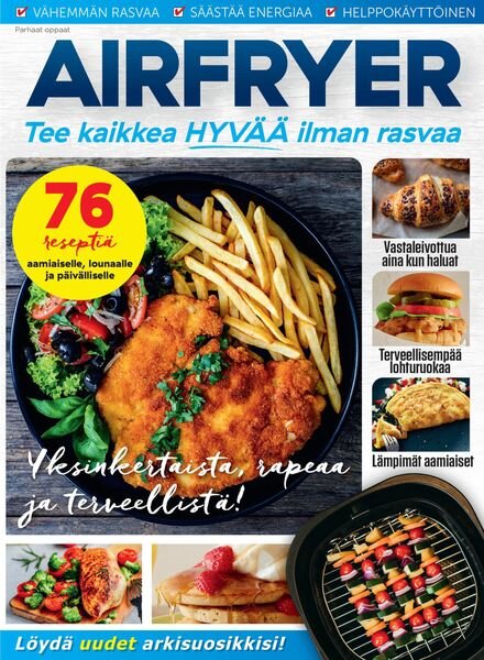 Airfryer Suomi – 15 toukokuu 2023 Cover