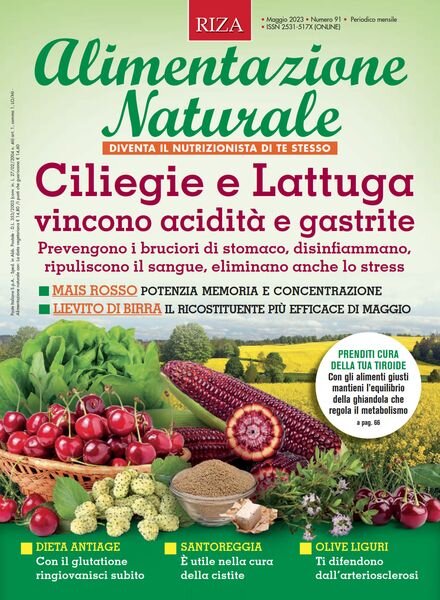 Alimentazione Naturale – Maggio 2023 Cover