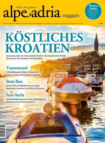Alpe Adria Magazin – 15 Mai 2023 Cover