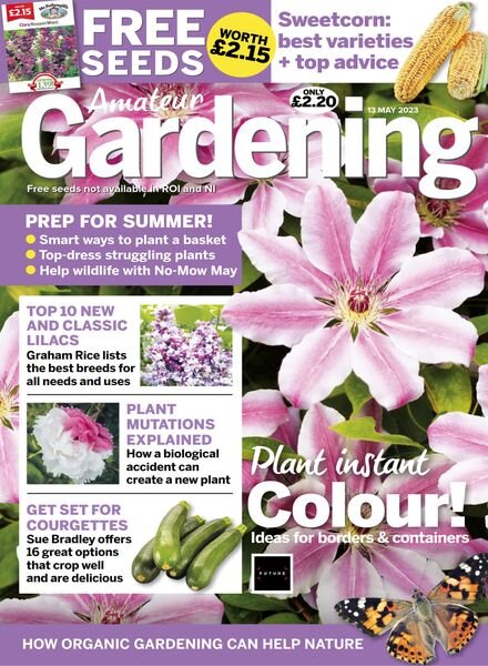 Amateur Gardening – 13 May 2023 Cover