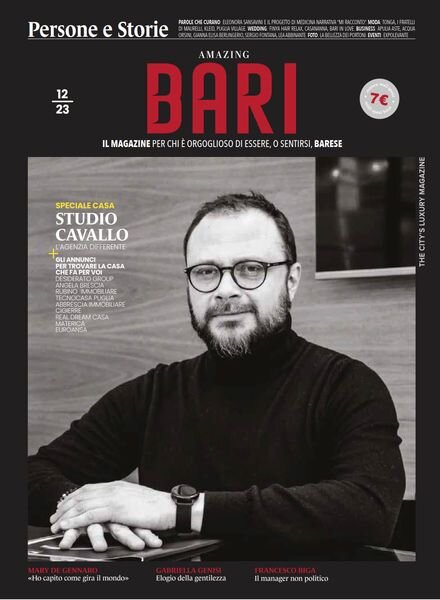 Amazing Bari – Marzo-Maggio 2023 Cover