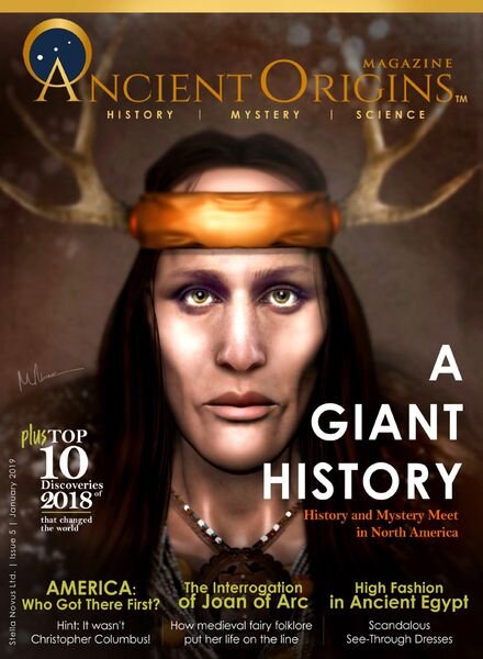 Ancient Origins Magazine – January 2019 Cover