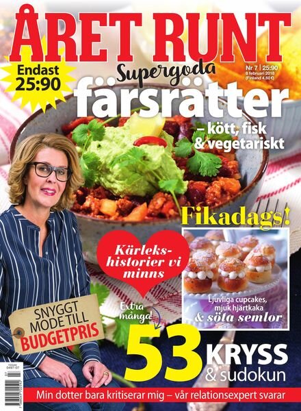 Aret Runt – 08 februari 2018 Cover
