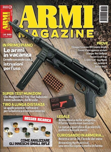 Armi Magazine – giugno 2023 Cover