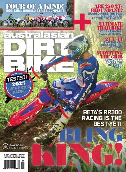 Australasian Dirt Bike – June 2023 Cover