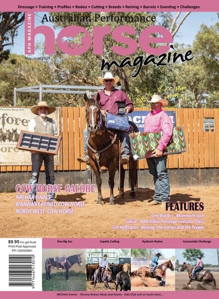 Australian Performance Horse Magazine – May 2023 Cover