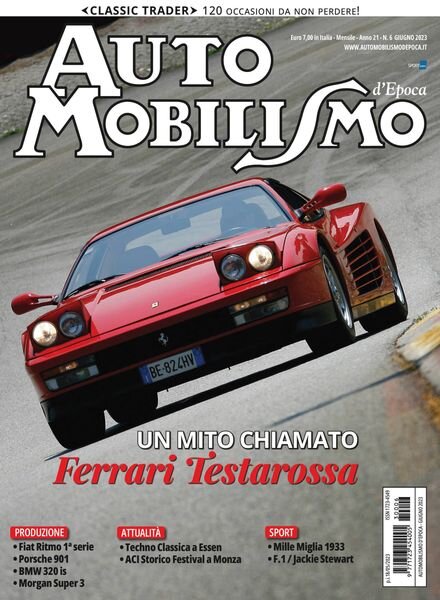Automobilismo d’Epoca – maggio 2023 Cover