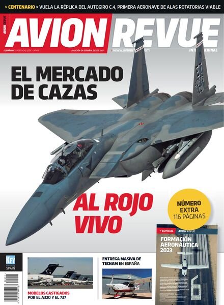Avion Revue Internacional – Numero 491 – Abril 2023 Cover