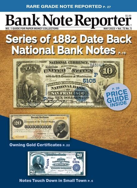 Bank Note Reporter – May 2023 Cover