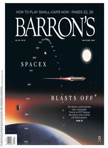 Barron’s – May 15 2023 Cover
