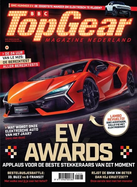 BBC Top Gear Netherlands – april 2023 Cover