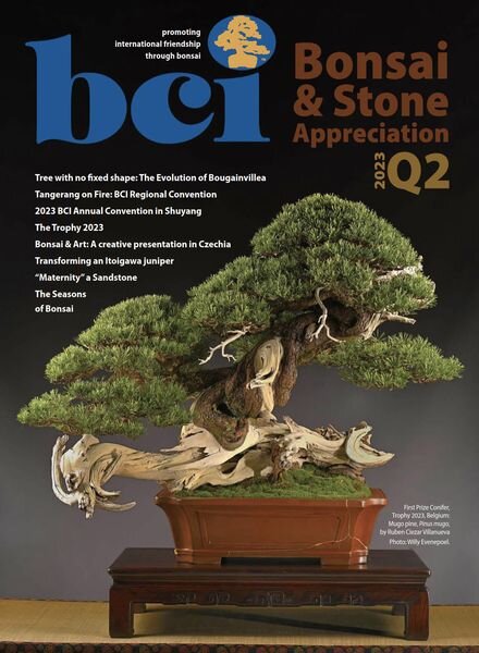 BCI Bonsai & Stone Appreciation Magazine – May 2023 Cover