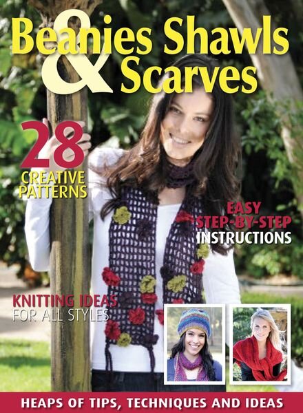 Beanies Shawls and Scarves – May 2023 Cover