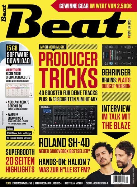 Beat – Juni 2023 Cover