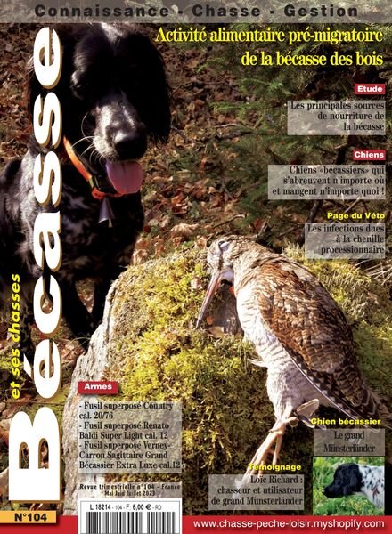 Becasse et ses Chasses – Mai-Juillet 2023 Cover
