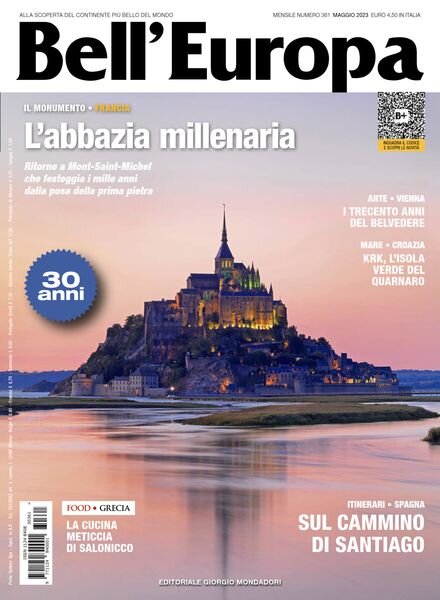 Bell’Europa – Maggio 2023 Cover