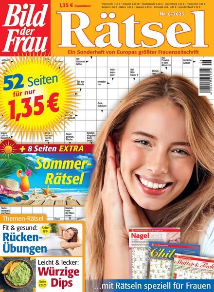 Bild der Frau Ratsel – Juni 2023 Cover