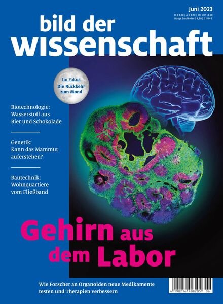 Bild der Wissenschaft – Juni 2023 Cover