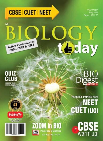 Biology Today – May 2023 Cover