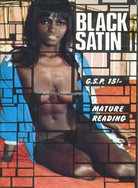 Black Satin Magazine Cover