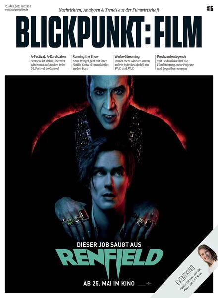 Blickpunkt Film – 10 April 2023 Cover