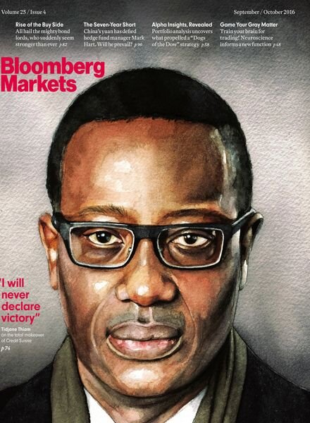 Bloomberg Markets Europe – 17 August 2016 Cover