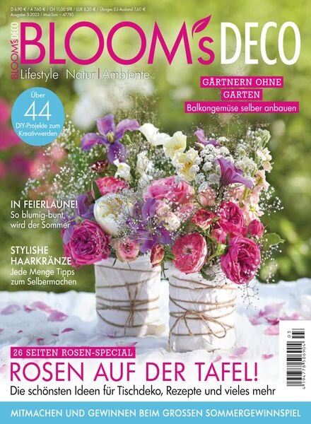 Bloom’s Deco – Mai-Juni 2023 Cover