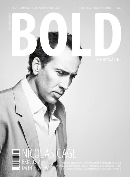 Bold The Magazine – 11 Mai 2023 Cover