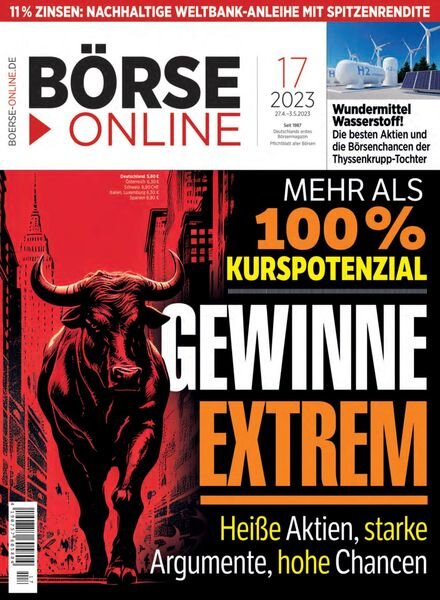 Borse Online – 27 April 2023 Cover
