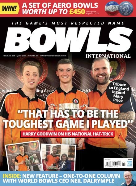 Bowls International – June 2023 Cover