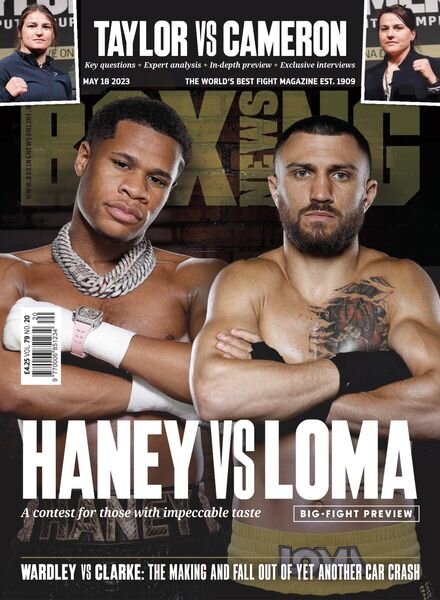 Boxing News – May 18 2023 Cover
