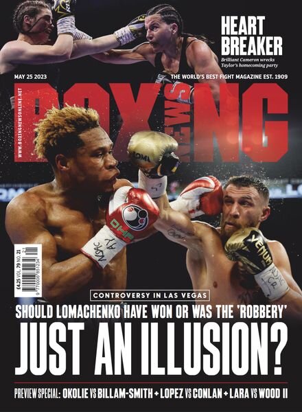 Boxing News – May 25 2023 Cover