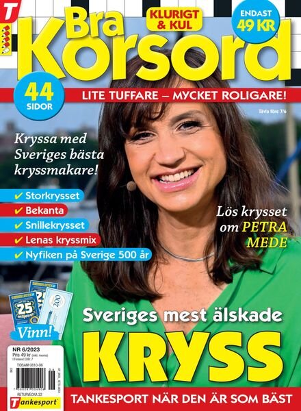 Bra Korsord – 04 maj 2023 Cover