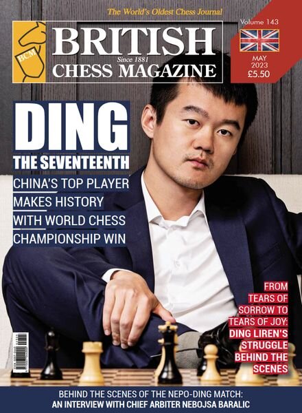 British Chess Magazine – May 2023 Cover