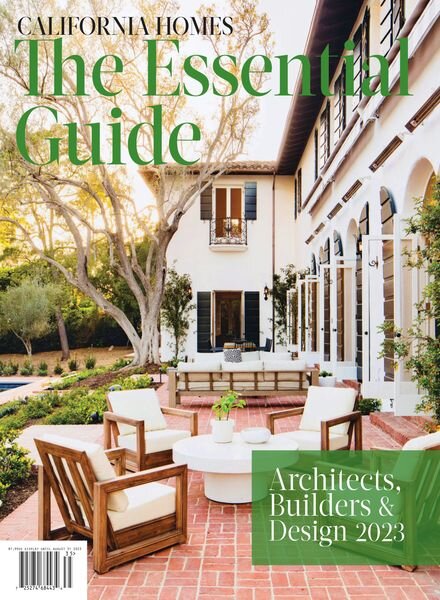 California Homes – The Essential Guide to Architects Builders & Design 2023 Cover