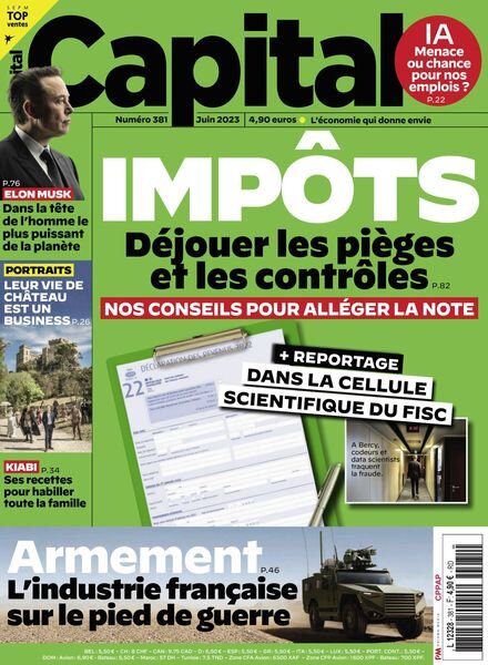 Capital France – Juin 2023 Cover