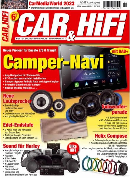 Car & Hifi – Juli 2023 Cover