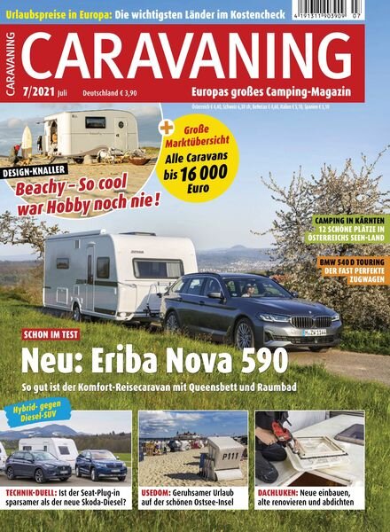Caravaning – Juli 2021 Cover