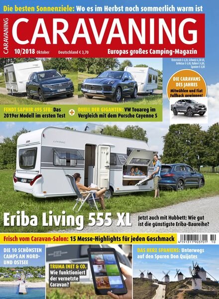 Caravaning – Oktober 2018 Cover