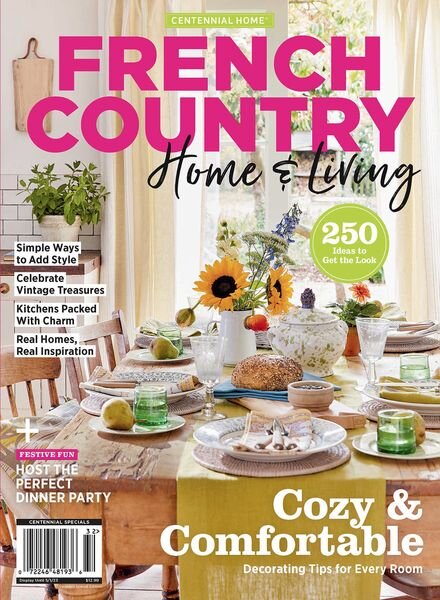 Centennial Home French Country Home & Living – May 2023 Cover